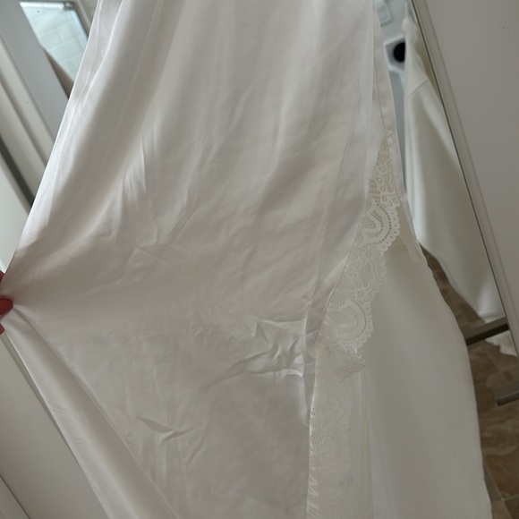 Selfie Leslie Lace Midi Dress White - Picture 4 of 9